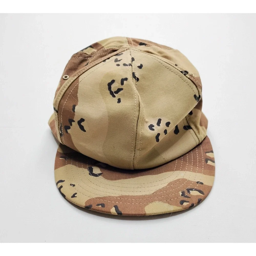 chocolate Chip Camo Ball Cap Adjustable One Size RAKA'A RIYADH Made In Usa